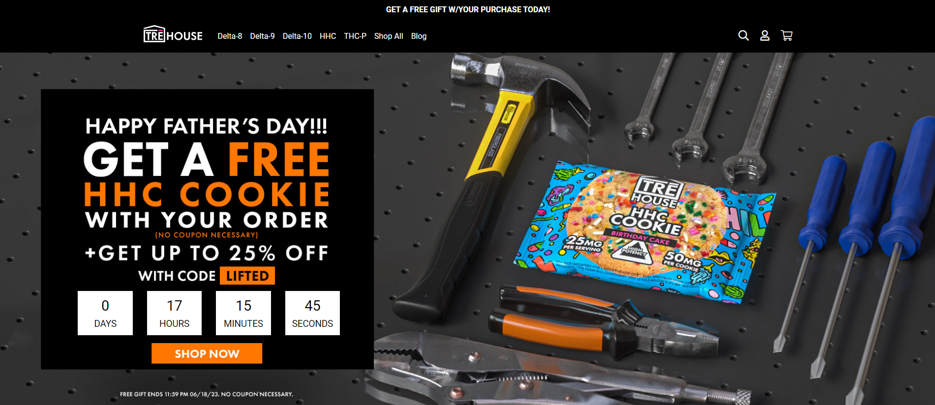 TrE House CBD Gummies Affiliate Program Homepage image